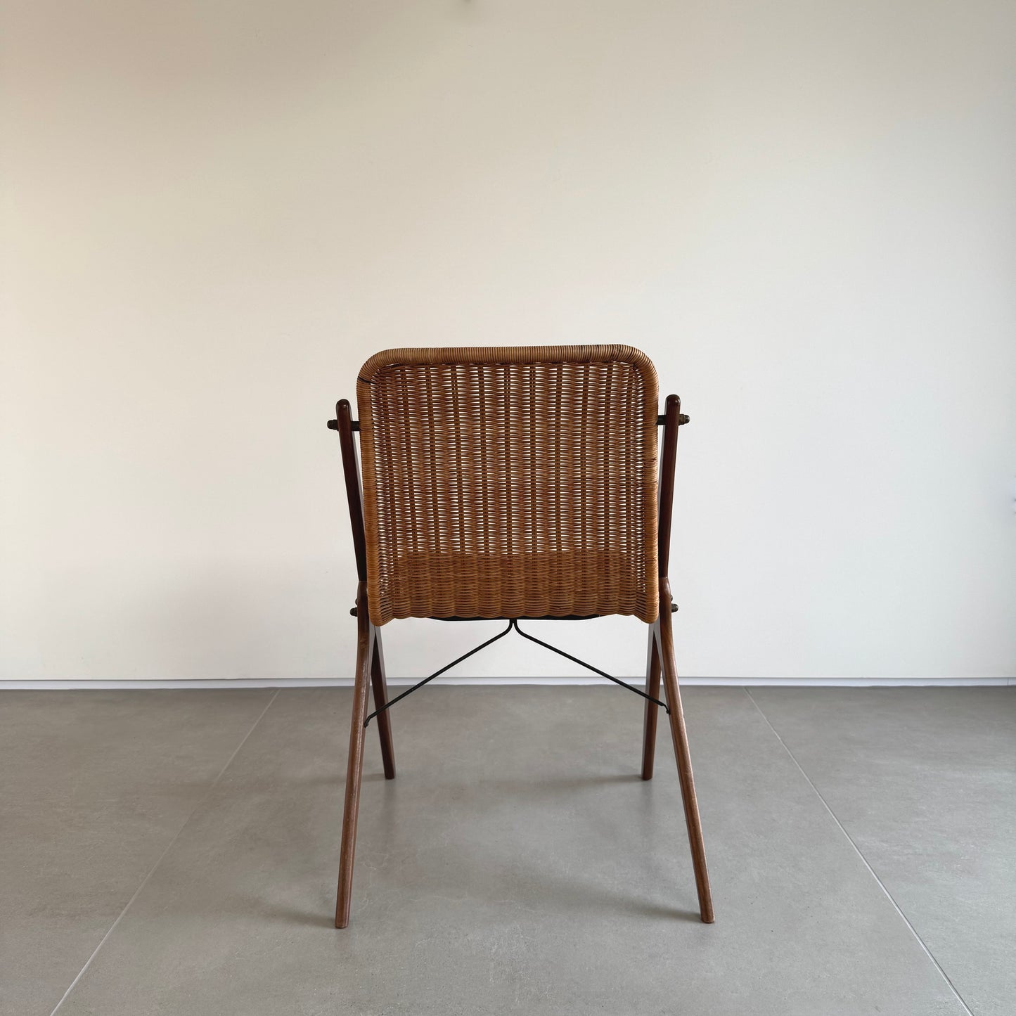 Compass Chairs in wood and wicker