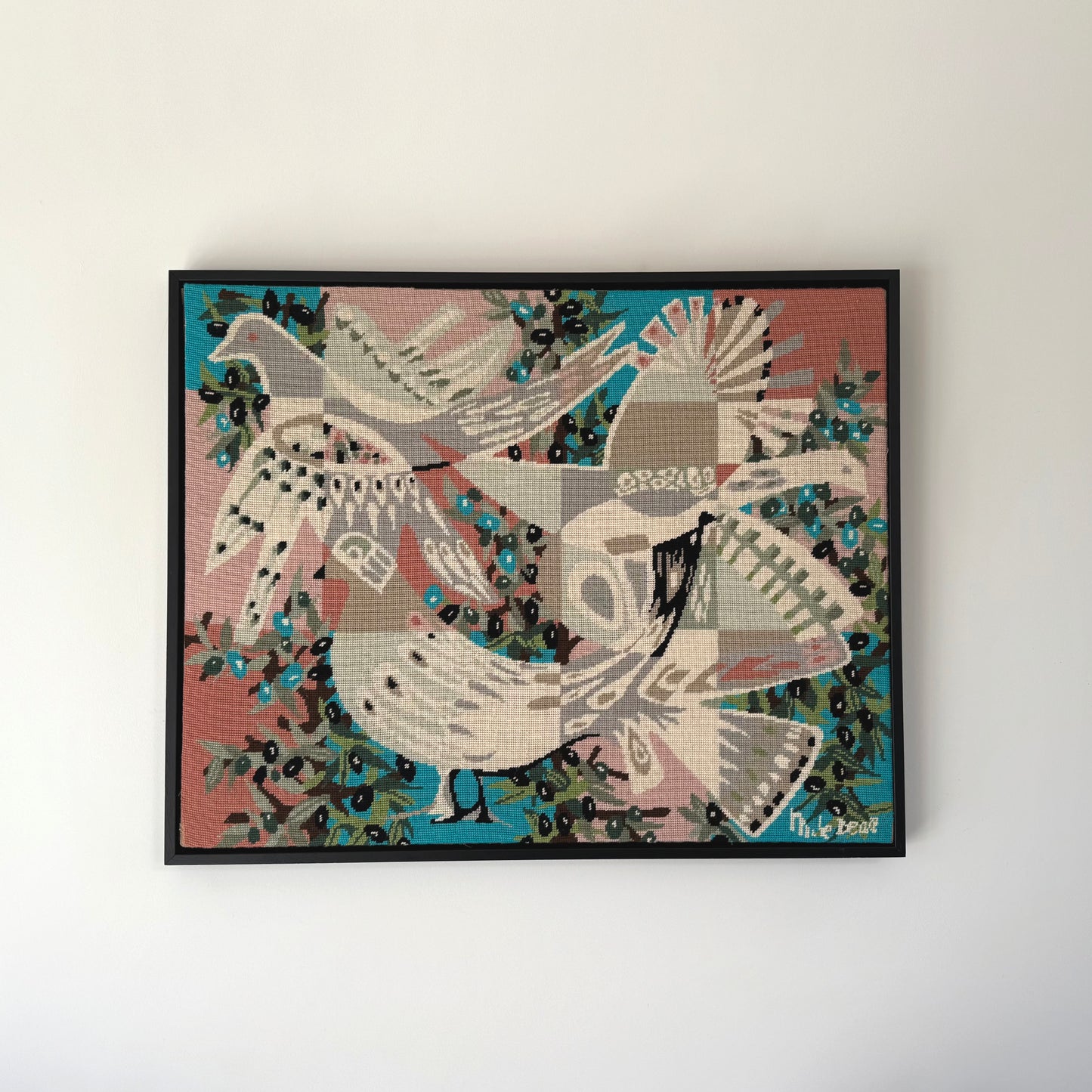 Wool Tapestry ‘Le Colombler’ (The Dovecote)