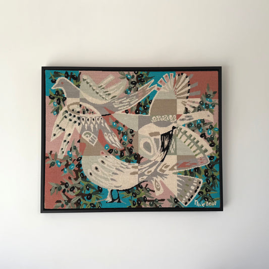 Wool Tapestry ‘Le Colombler’ (The Dovecote)