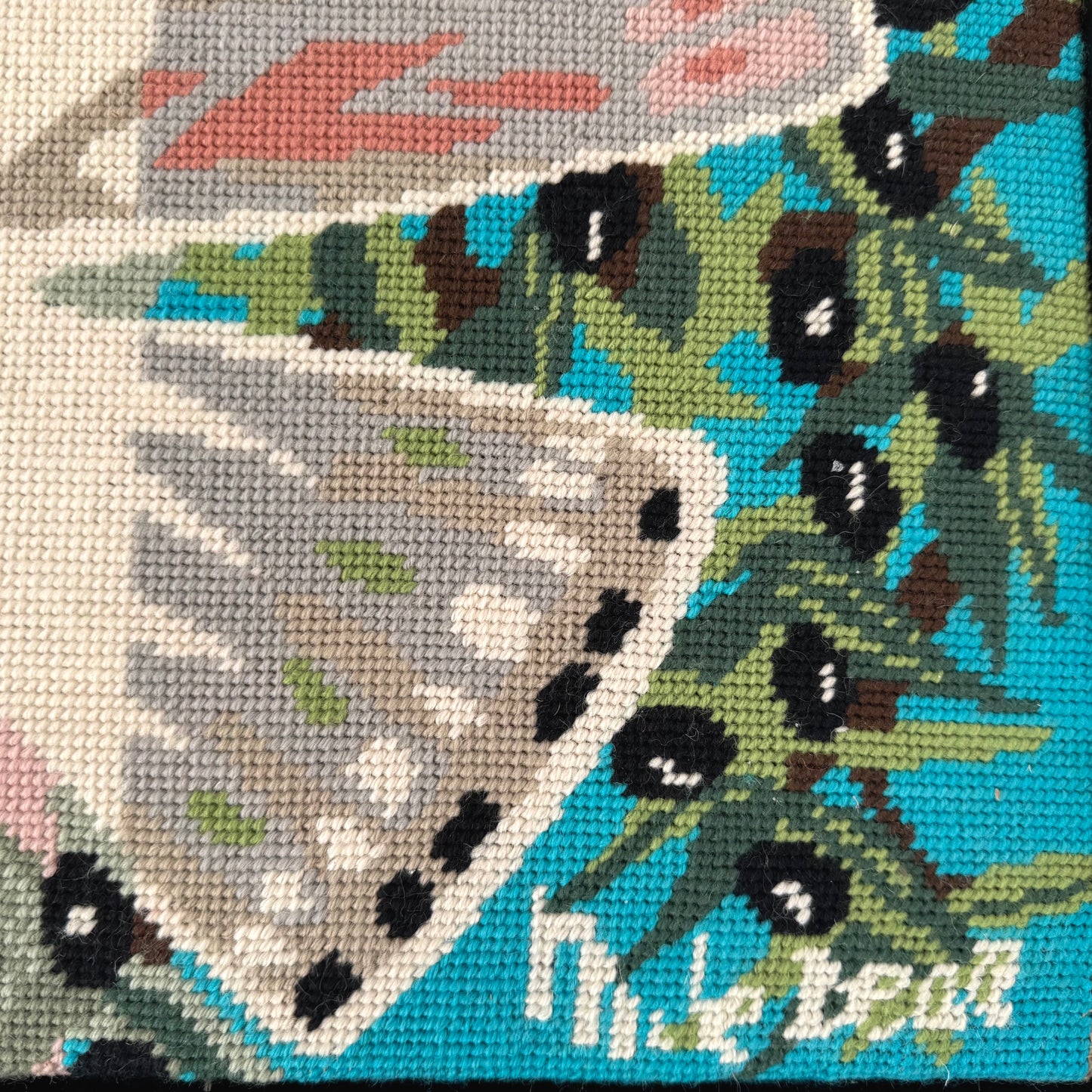 Wool Tapestry ‘Le Colombler’ (The Dovecote)