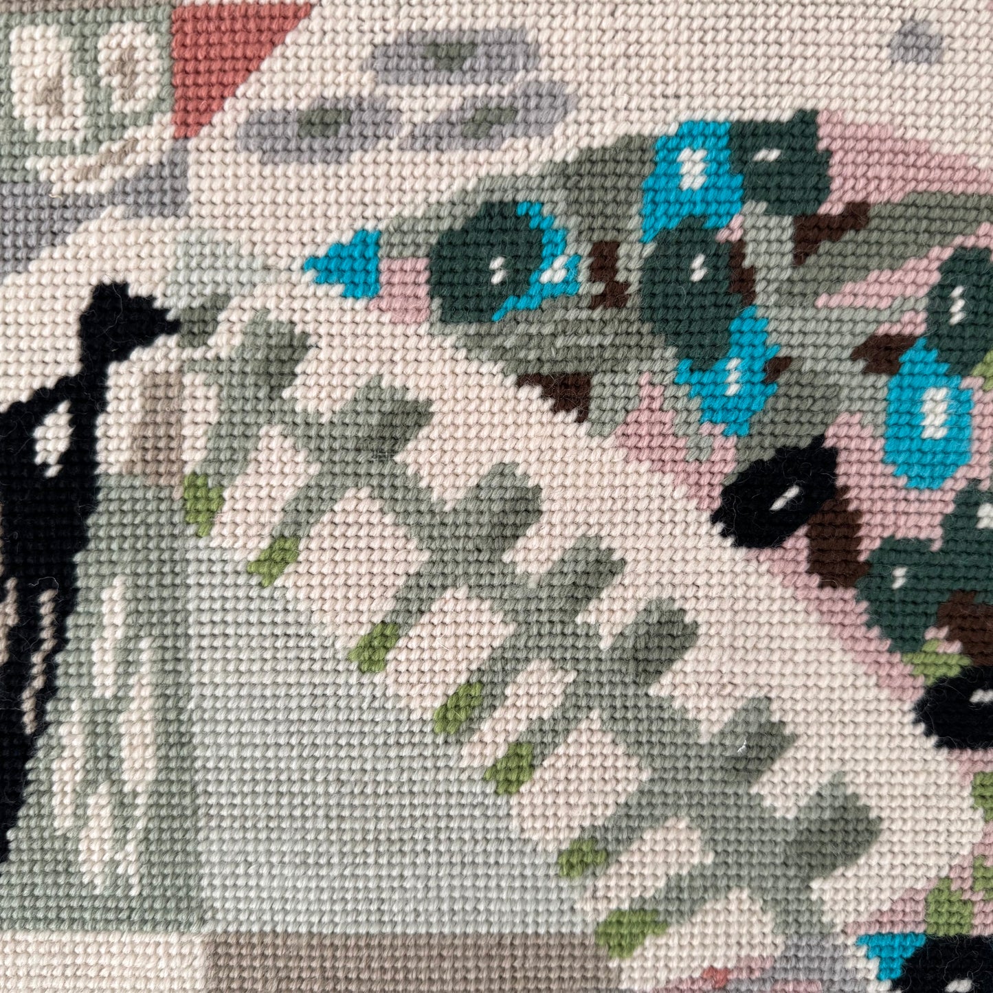 Wool Tapestry ‘Le Colombler’ (The Dovecote)