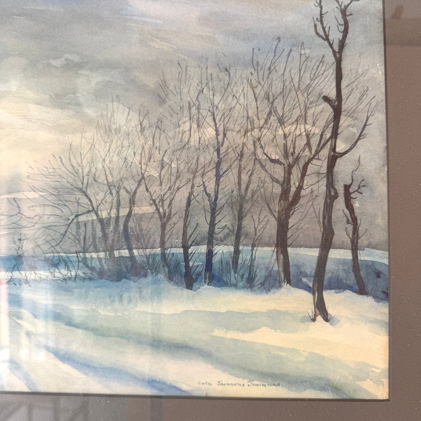 Watercolours by Cyril Saunders Spackman