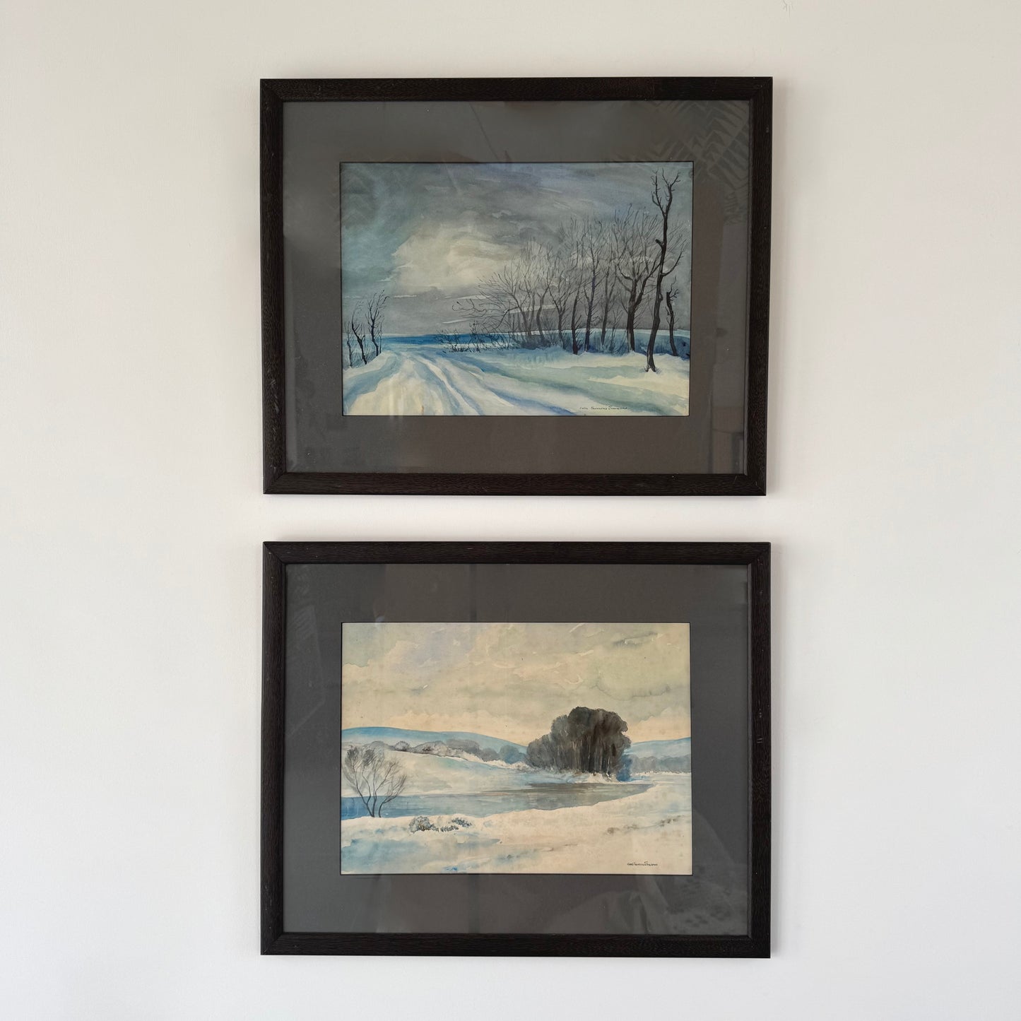 Watercolours by Cyril Saunders Spackman