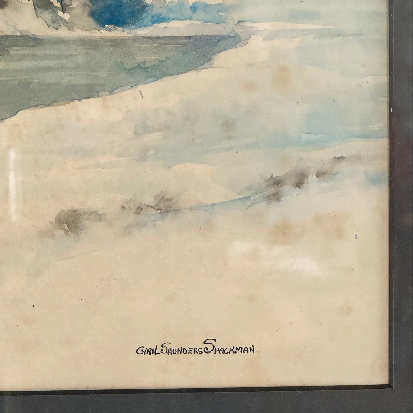 Watercolours by Cyril Saunders Spackman