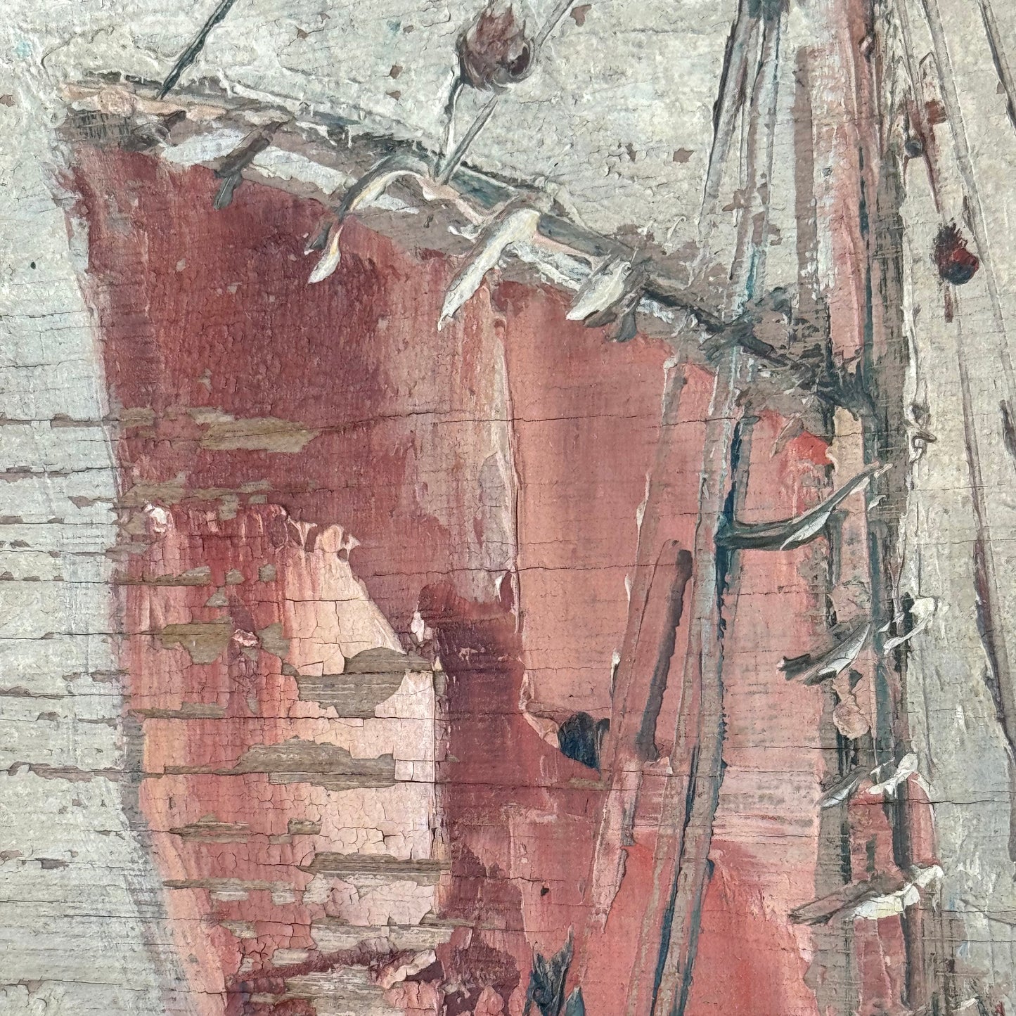 Oil painting by Rudolf Priebe