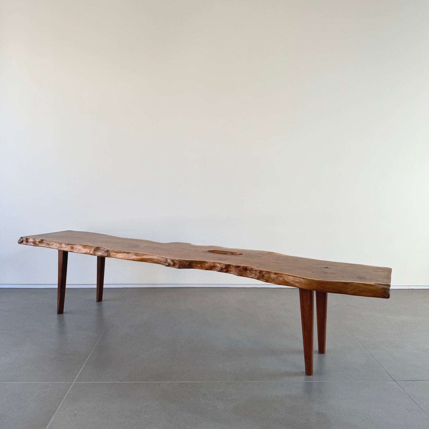 Reynolds of Ludlow Live Edge Yew Coffee Table