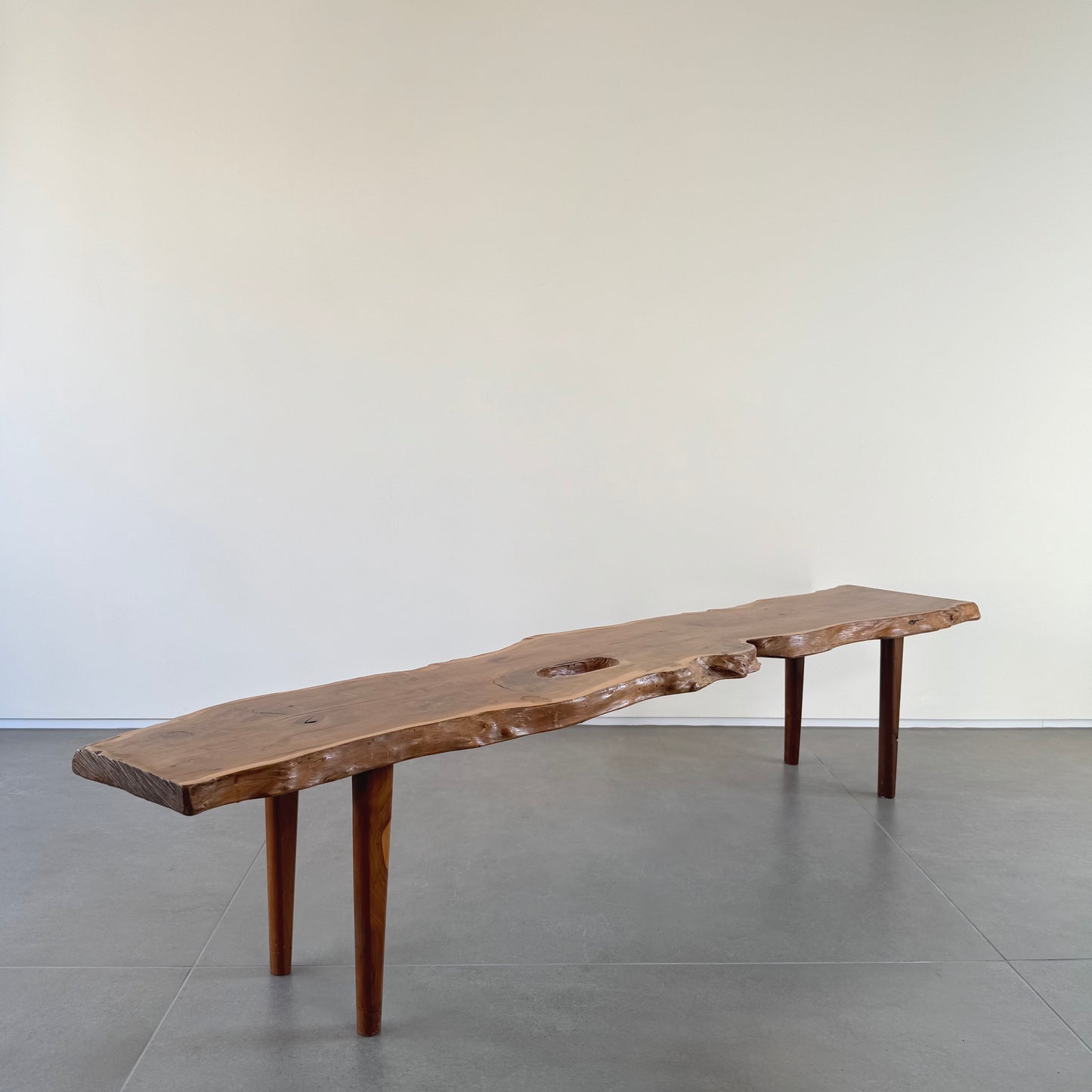 Reynolds of Ludlow Live Edge Yew Coffee Table