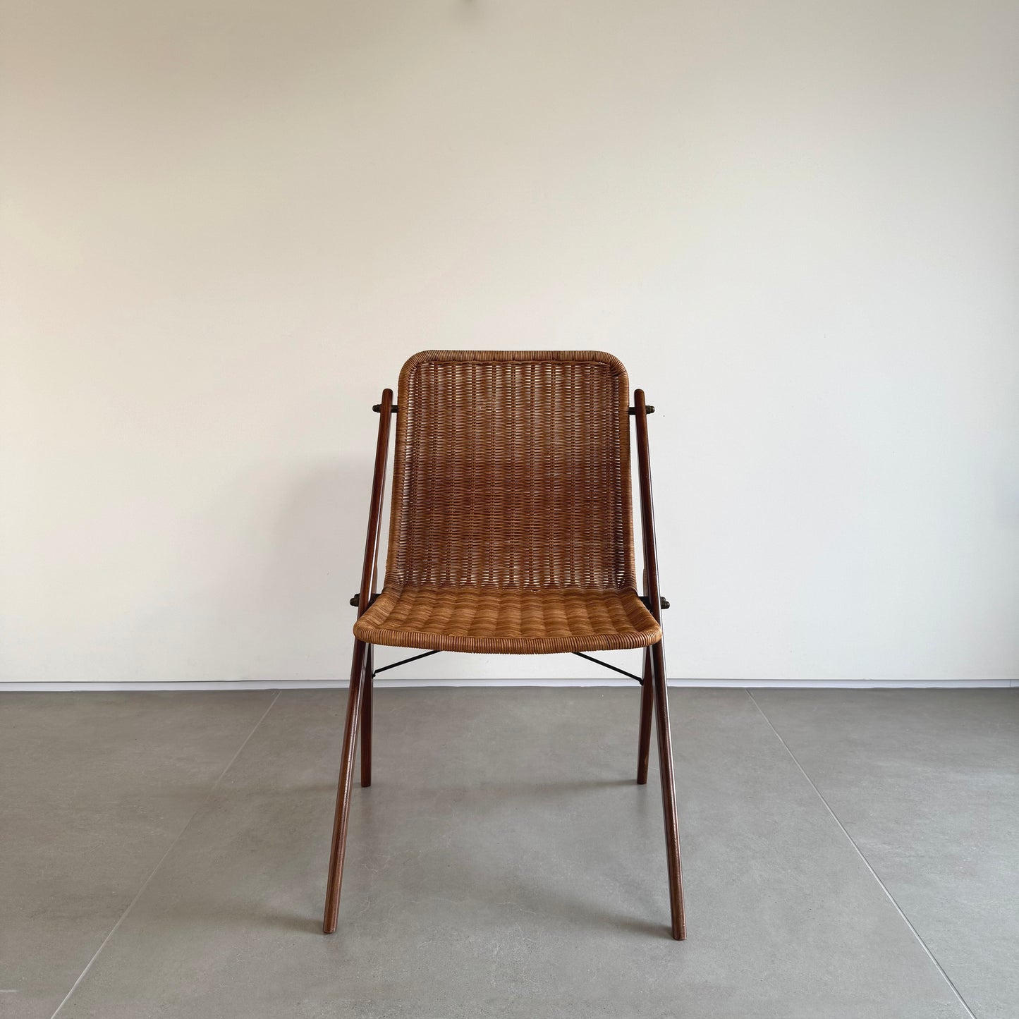 Compass Chairs in wood and wicker
