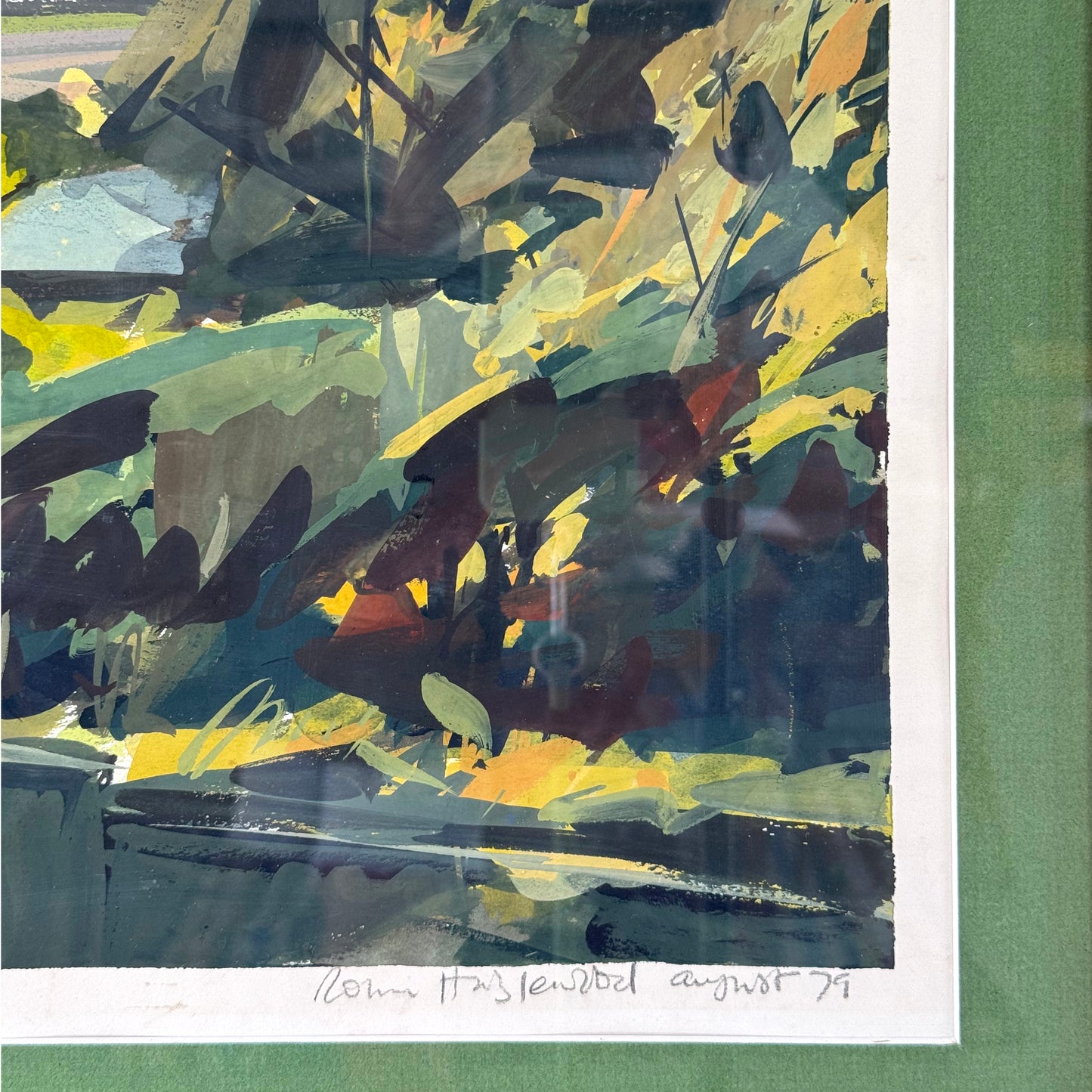 Robin Hazlewood watercolour