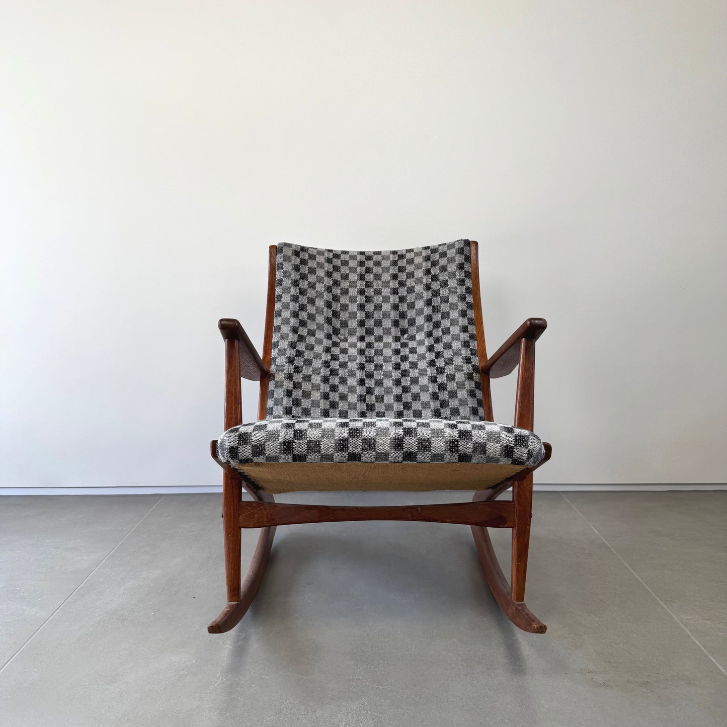 Midcentury Danish Rocking Chair by Georg Jensen