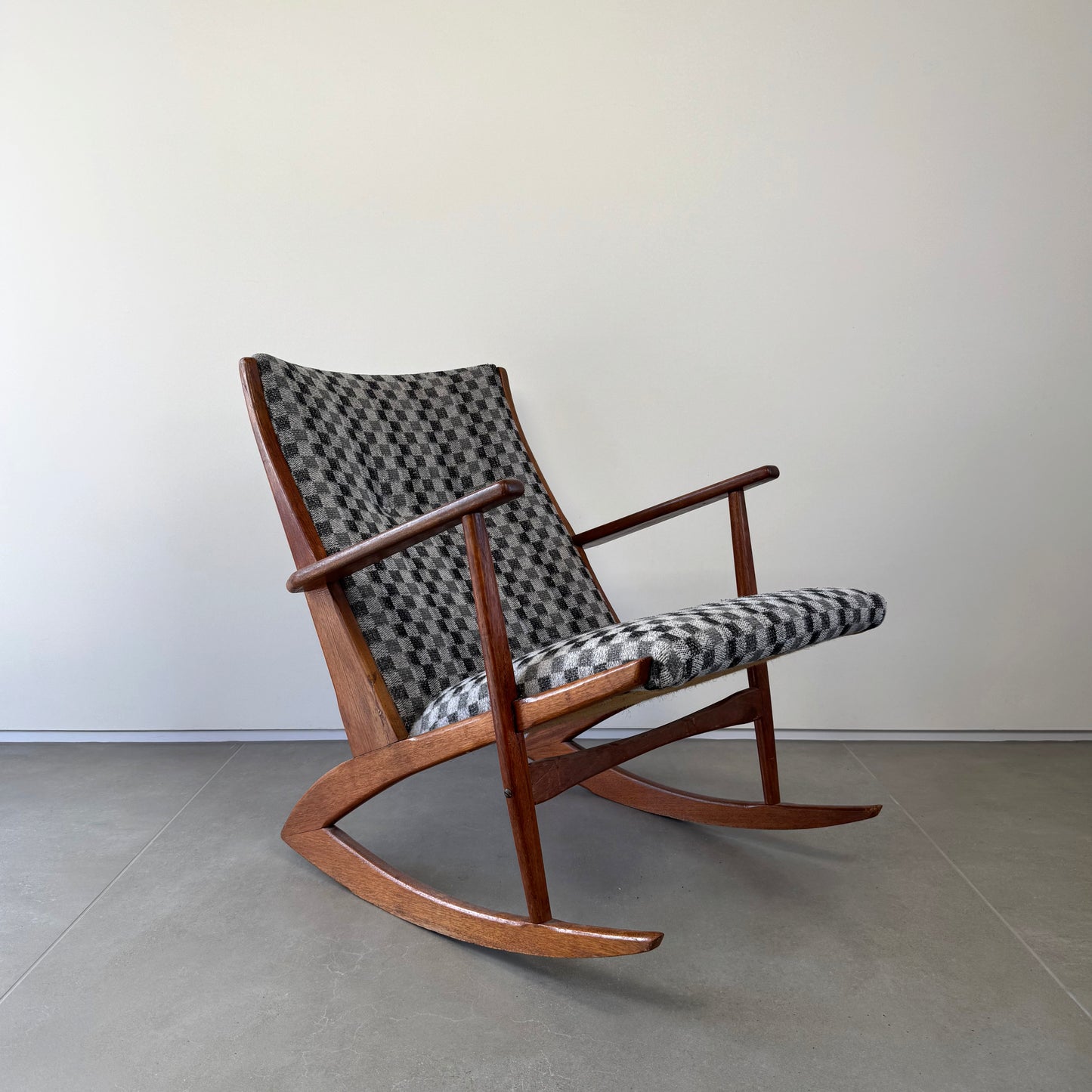 Midcentury Danish Rocking Chair by Georg Jensen