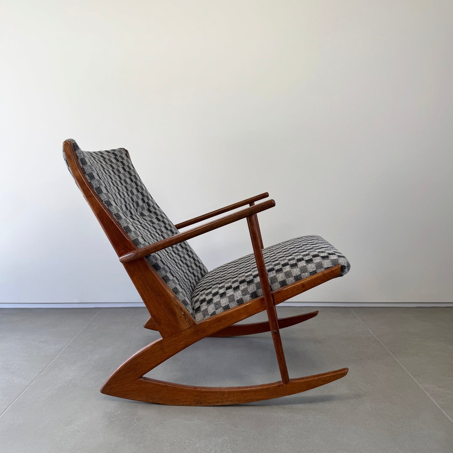 Midcentury Danish Rocking Chair by Georg Jensen