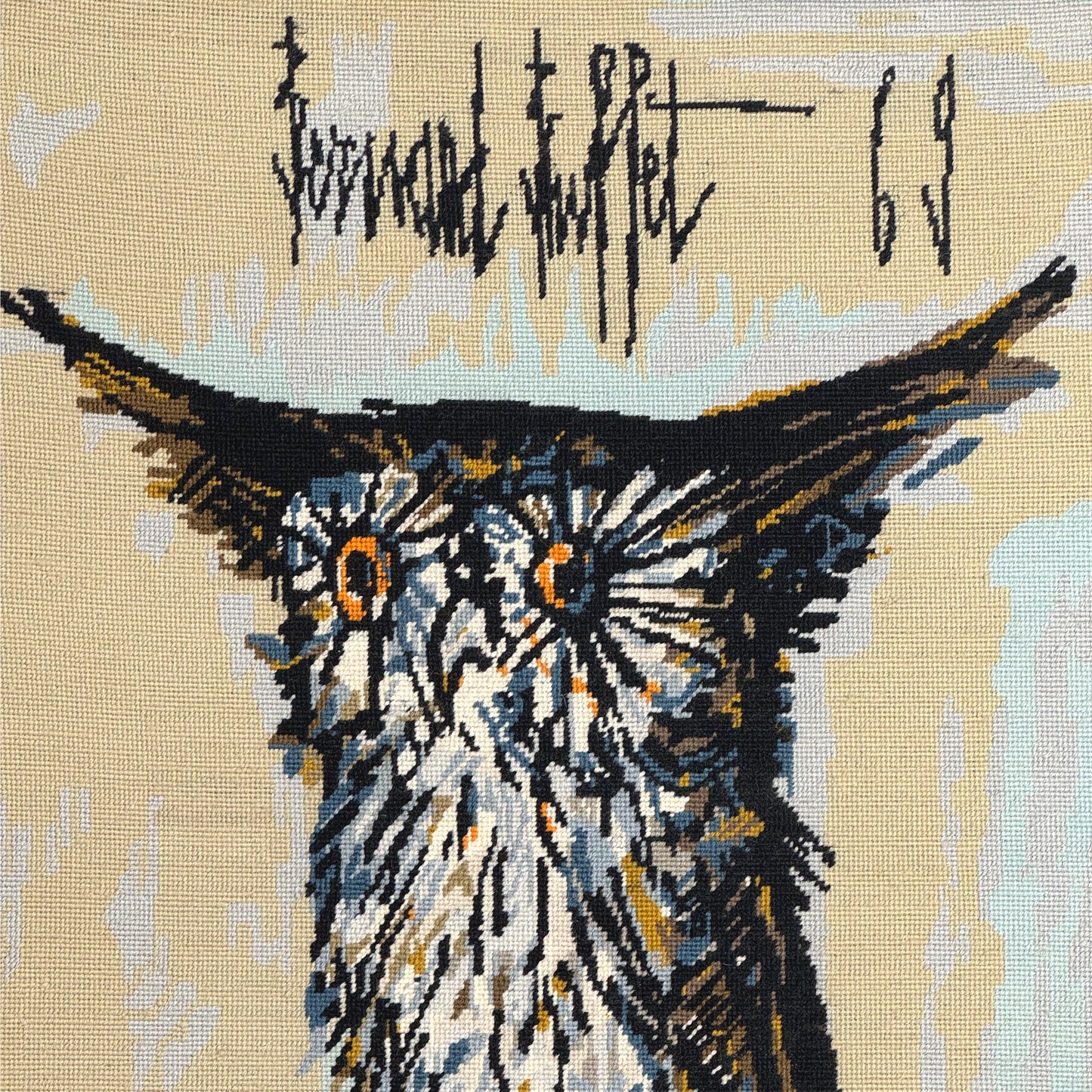 Bernard Buffet, "La Chouette", 1969 Tapestry