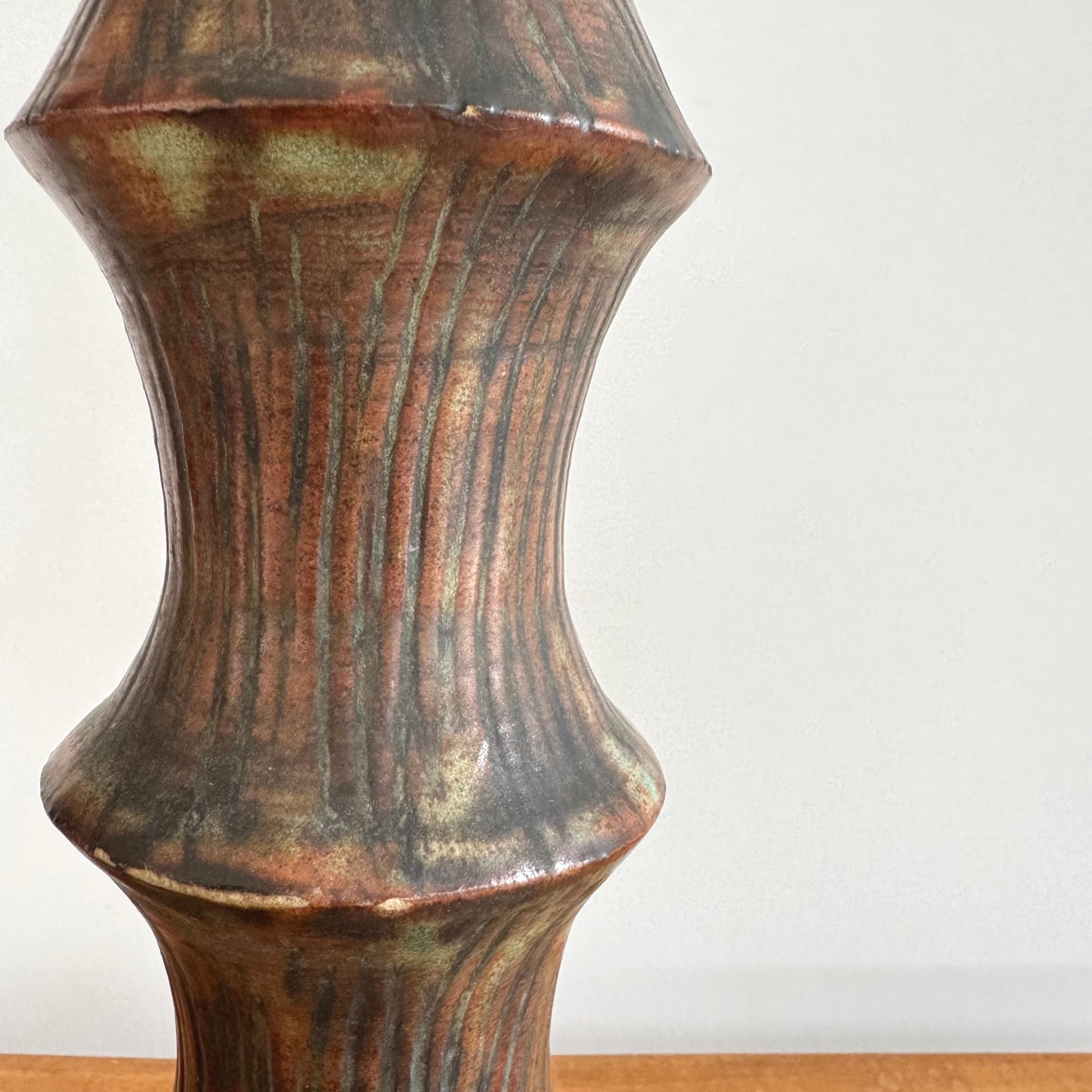 Tall organic ceramic pots