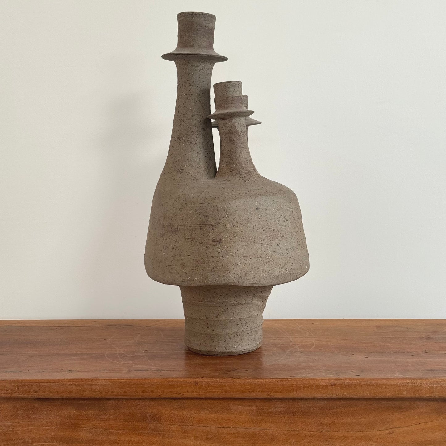 Stonework decorative ceramic pot