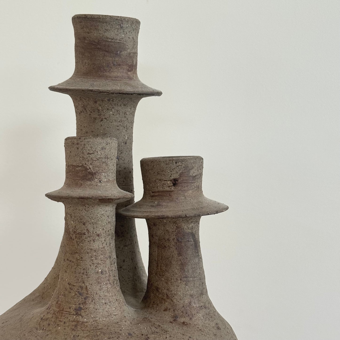 Stonework decorative ceramic pot